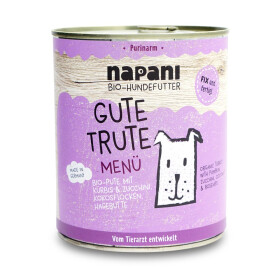Bio Menü für Hunde Gute Trute mit Pute und...