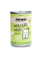 Bio Menü für Hunde Müllers Muh mit Rind und Kartoffeln