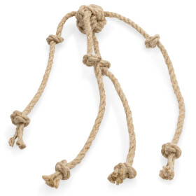 Hanfspielzeug für Hunde Octopus