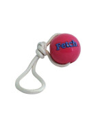 Planet Dog - Hundespielzeug "Orbee Tuff" - Wurfball mit Seil pink