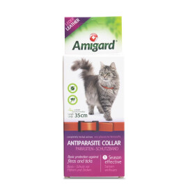 Amigard Parasiten Schutzhalsband Katze 35 cm, zuschneidbar
